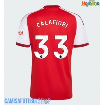 Camisa de time de futebol Arsenal Riccardo Calafiori #33 Replicas 1º Equipamento 2026-27 Manga Curta